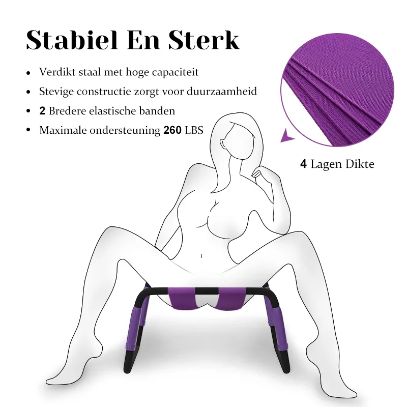 Höhenverstellbare Hüpfende Sex Positions Chair Voor Koppels