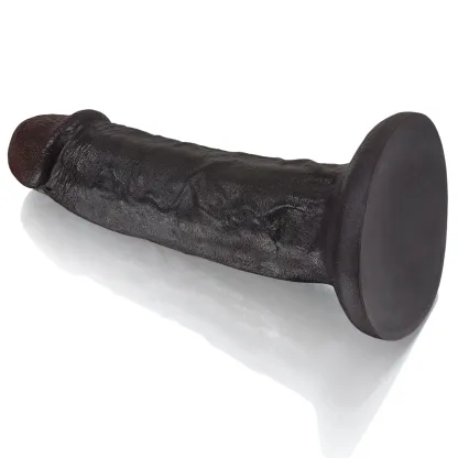 Siliconen Zuignap Big Black Dildo 39.5cm