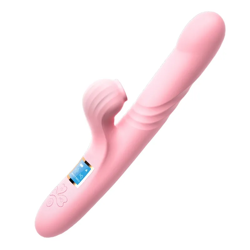 LED Scherm Verwarmend Stuwend Stotende Vibrator