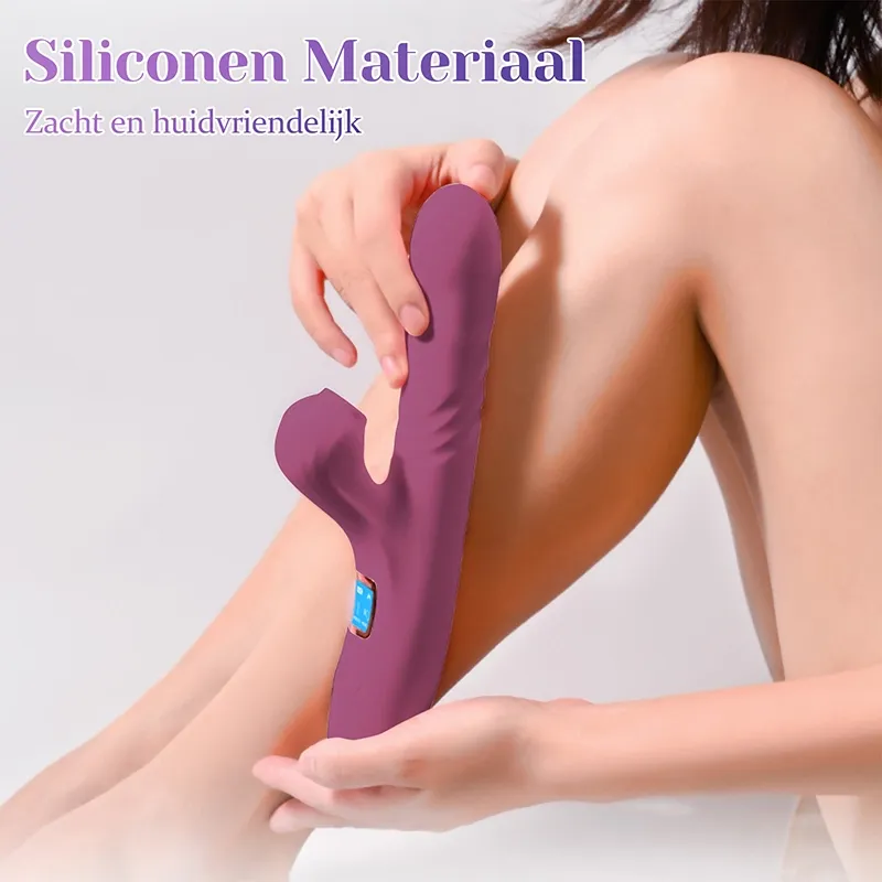 LED Scherm Verwarmend Stuwend Stotende Vibrator