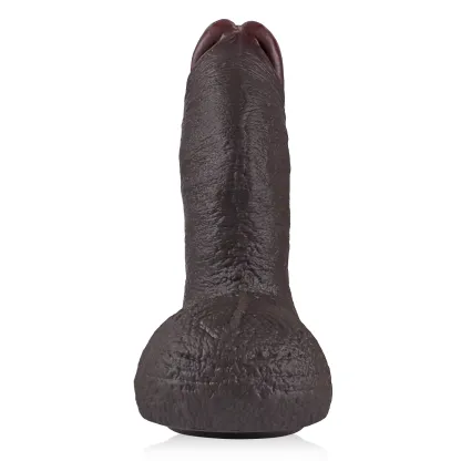 Thick Realistische Siliconen Zwarte Dildo Met Zuignap 27.4cm