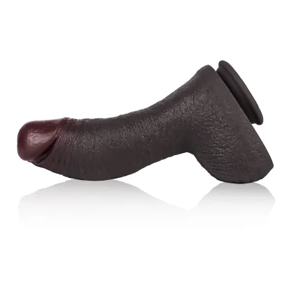 Thick Realistische Siliconen Zwarte Dildo Met Zuignap 27.4cm