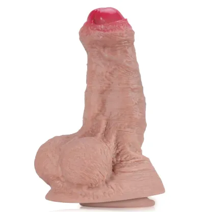 Thick Super Grote Levens Echte Dildo Met Ballen 27.5cm