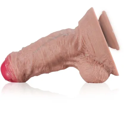 Thick Super Grote Levens Echte Dildo Met Ballen 27.5cm
