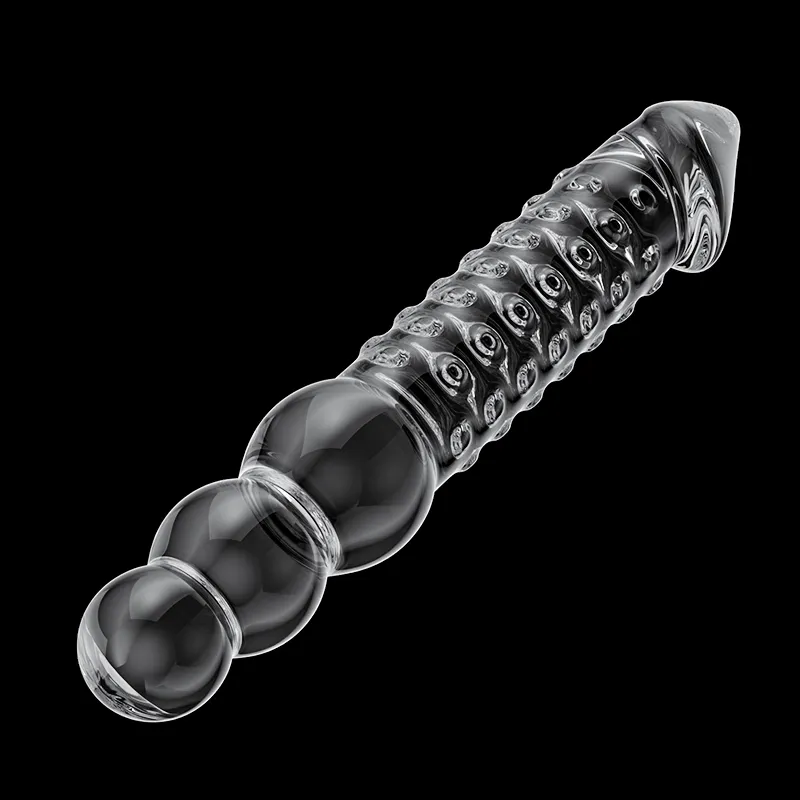 Transparent Glass Dildo 28.5 cm