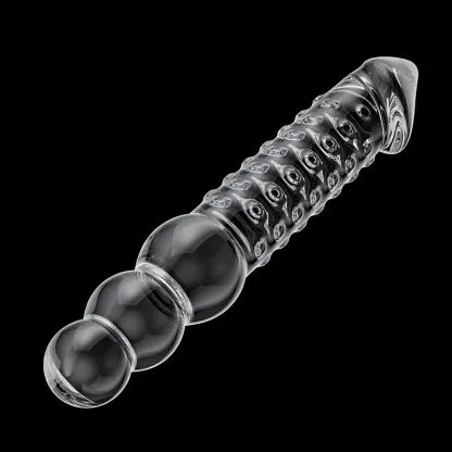 Transparent Glass Dildo 28.5 cm