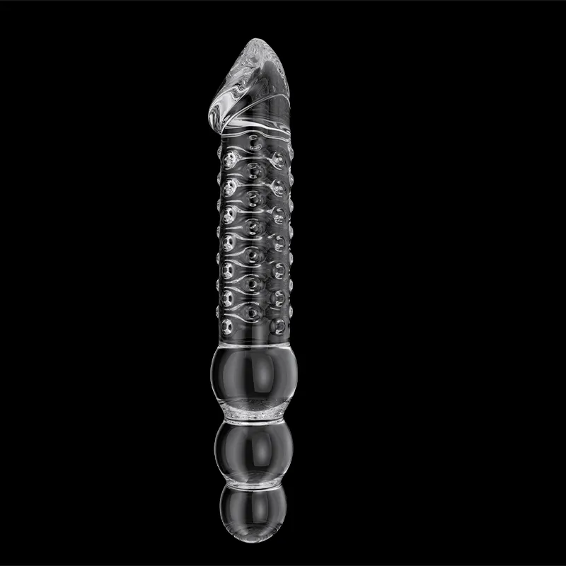Transparent Glass Dildo 28.5 cm