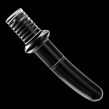 Transparent Glazen Anal Dildo 18cm