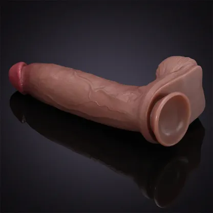 Ultra Levensechte Vloeibare Siliconen Gigant Dildo 34cm