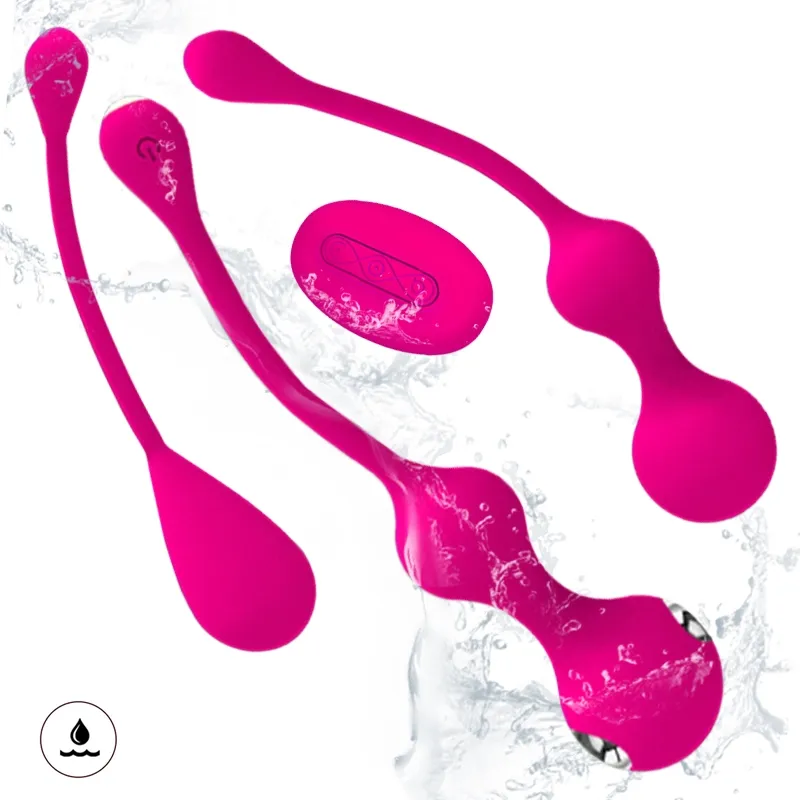 Elektrische Schok Vrouwelijk Vagina Balletjes Set