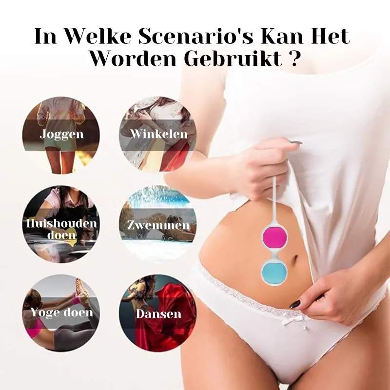 Draagbare Siliconen Vaginale Ballen