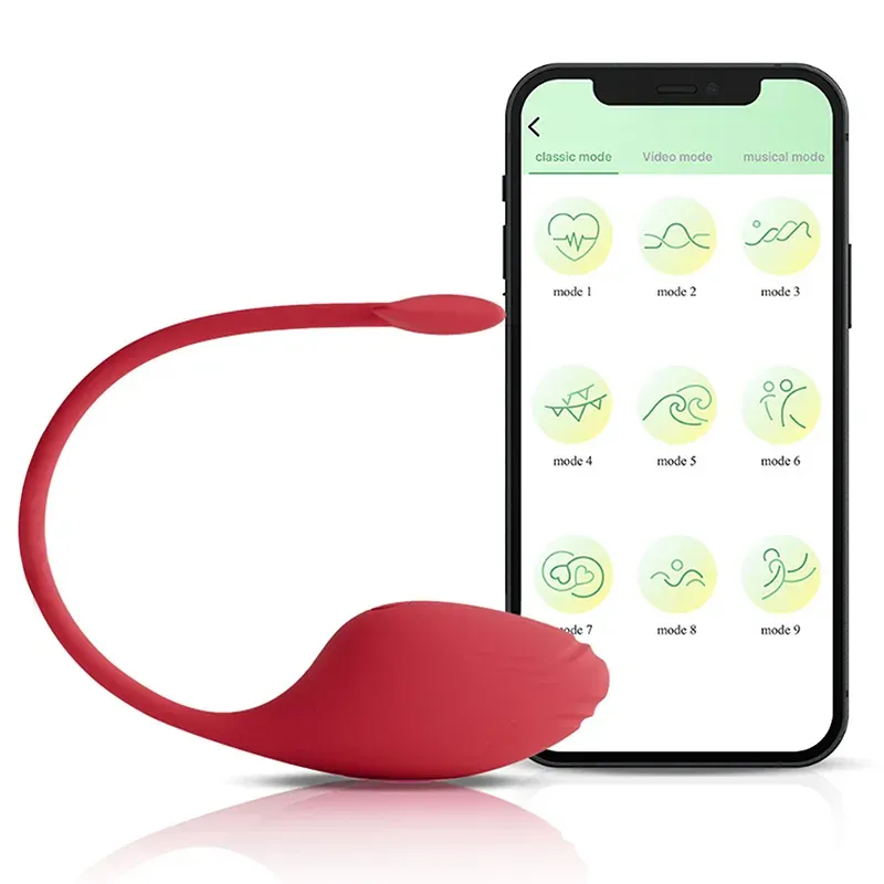 9 Vibratiestanden Waterdichte Vibrator Met APP