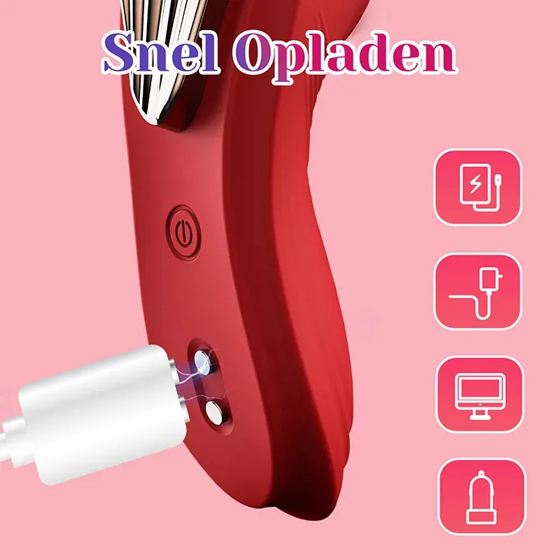 10 Vibratiestanden Draagbare Vibrator Met APP