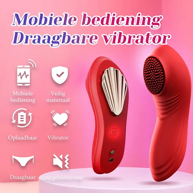 10 Vibratiestanden Draagbare Vibrator Met APP