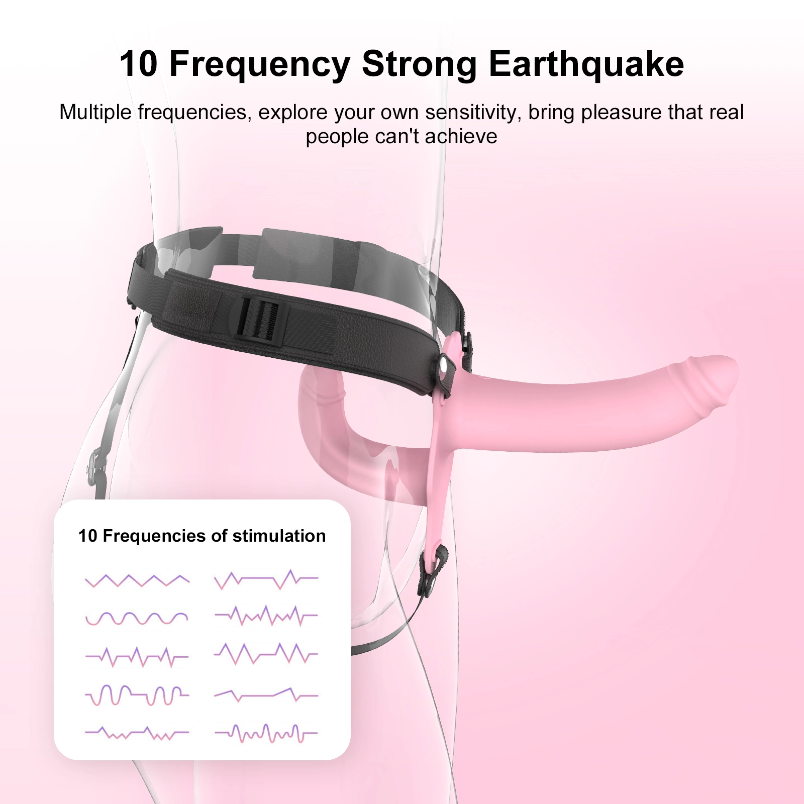 Voorbind Anale Dildo Vibrator 24.7 cm