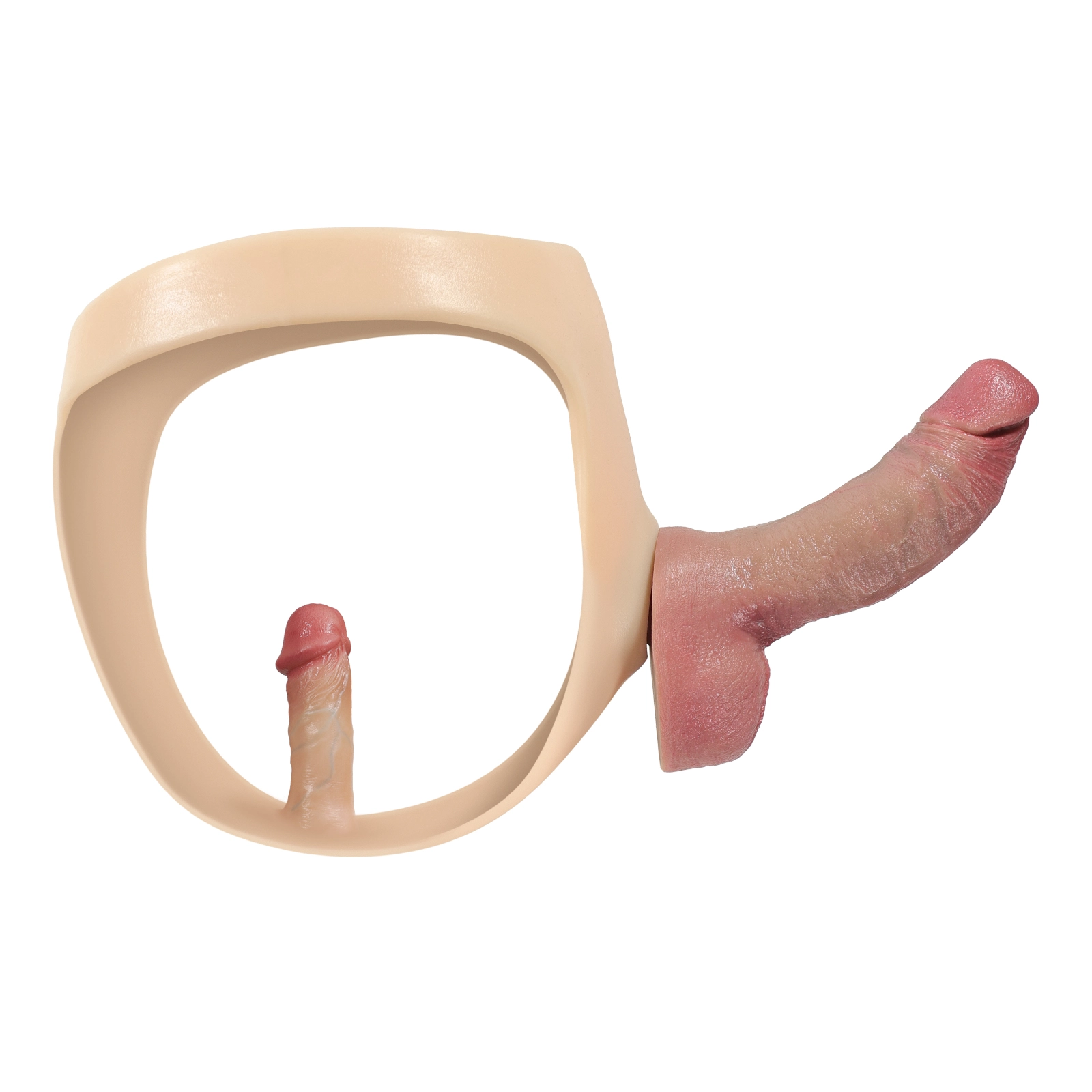 Voorbind Trillende Anaal Dildo Siliconen Met Zuignap