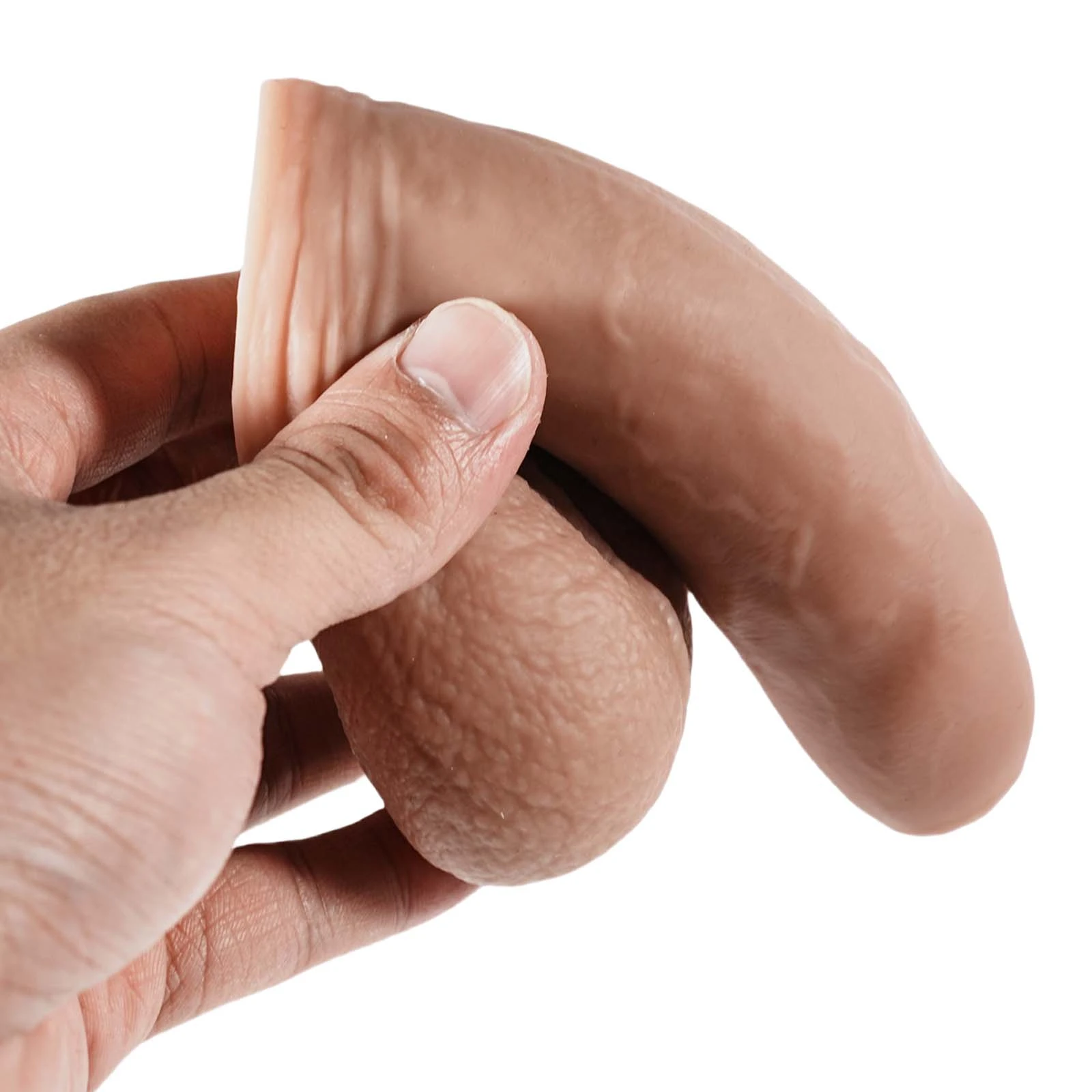 Zachte Realistische Trans Dildo Siliconen 13.4cm