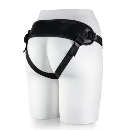 Zachte Siliconen Voorbind Dildo Met Zuignap