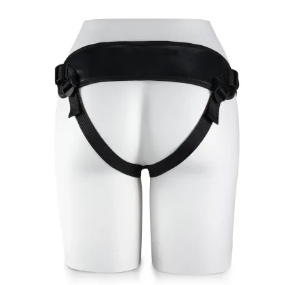 Zachte Siliconen Voorbind Dildo Met Zuignap