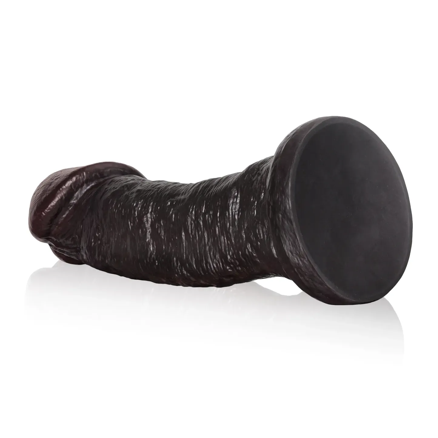 Zwarte Reuze Thick Lange Levensechte Zuignap Dildo 32.5cm