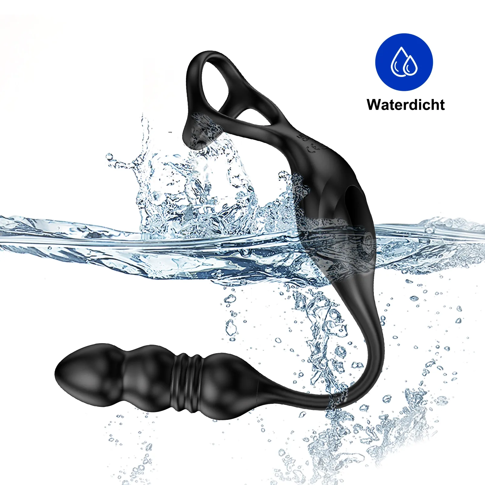 9 Trillingsmodi Anale Kralen Massager voor Mannen