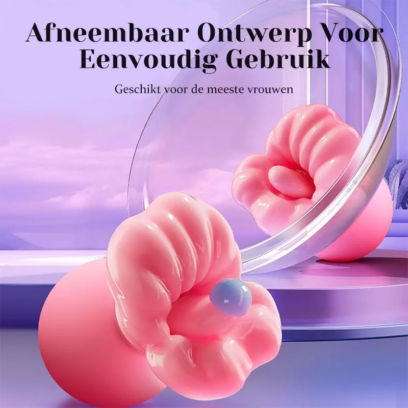Vrouwelijke Tepelzuigvibrator Massagetoys