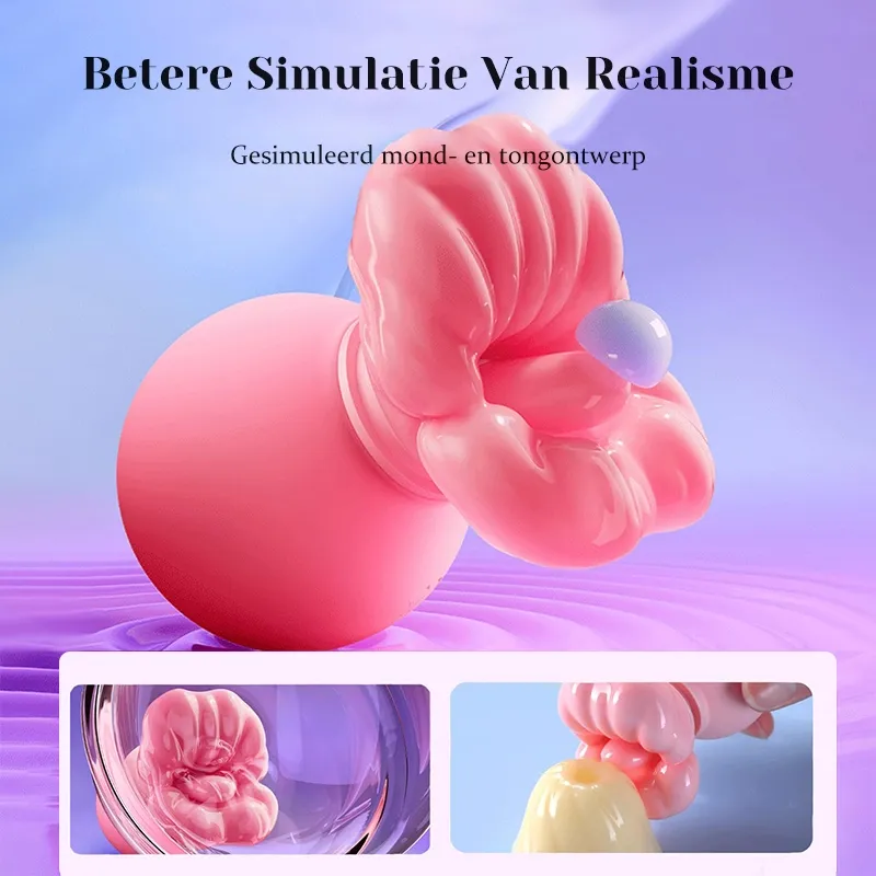 Vrouwelijke Tepelzuigvibrator Massagetoys