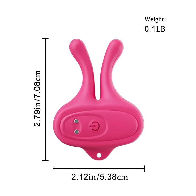 Tepelseksspeeltje - 9 vibratiestanden voor seksueel genot voor koppels