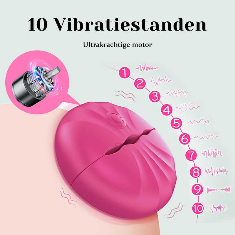 Onzichtbare tepelklemmen | 10 vibratiestanden voor ultiem genot!