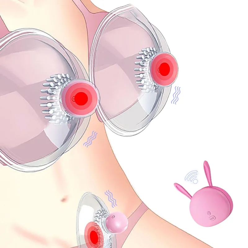 Clitorale Zuigcup Tepelvibrator