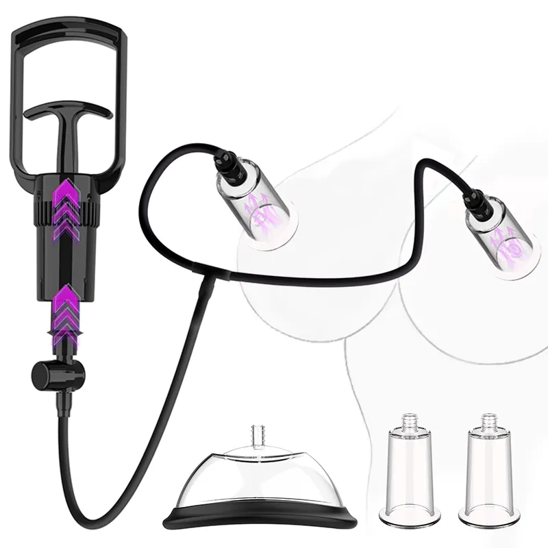 2-in-1 Vaginale Pomp & Tepelzuiger