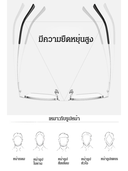 【หล่อไม่เหมือนแว่นสายตายาว】แว่นสายตายาวป้องกันแสงสีฟ้าวินเทจน้ำหนักเบาพิเศษ