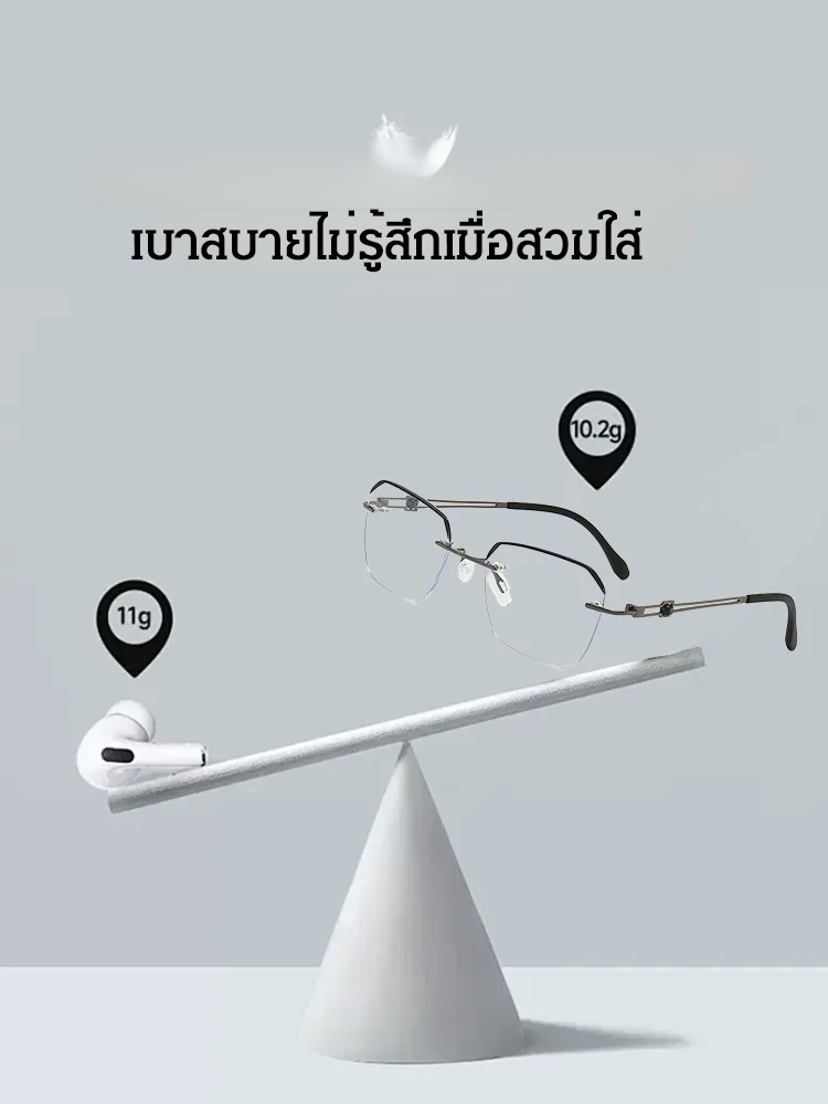 【หล่อไม่เหมือนแว่นสายตายาว】แว่นสายตายาวป้องกันแสงสีฟ้าวินเทจน้ำหนักเบาพิเศษ
