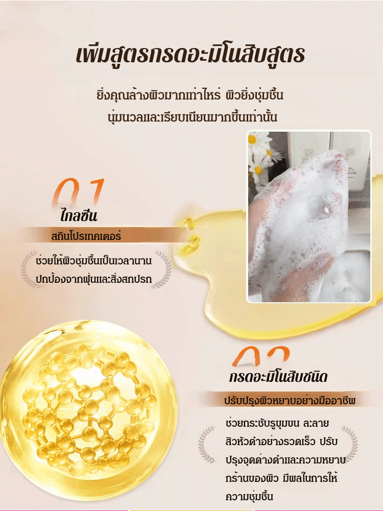 เจลอาบน้ำบำรุงผิวกลิ่นหอม HB