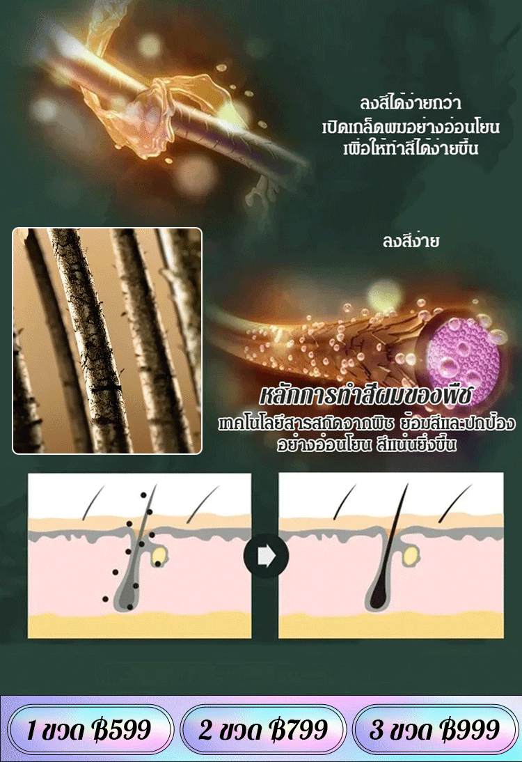 ยาย้อมผมสมุนไพรสืบทอดจากมรดกทางวัฒนธรรม
