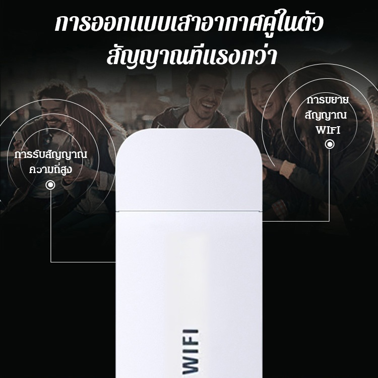 พ็อกเก็ตไวไฟ ไม่ต้องเสียบการ์ด