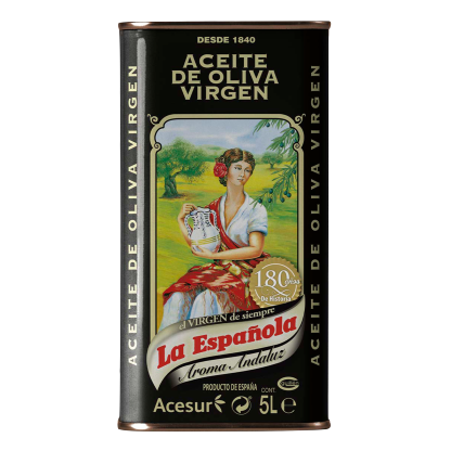 Aceite de Oliva Virgen Aroma Andaluz La Española en Lata 5L