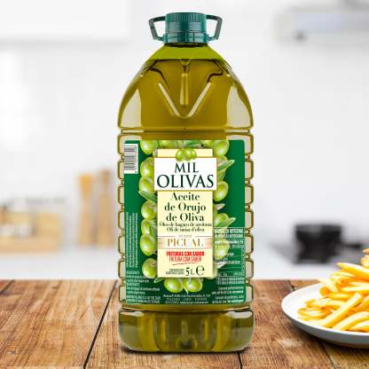 Aceite de orujo de oliva picual Mil Olivas garrafa de 5L