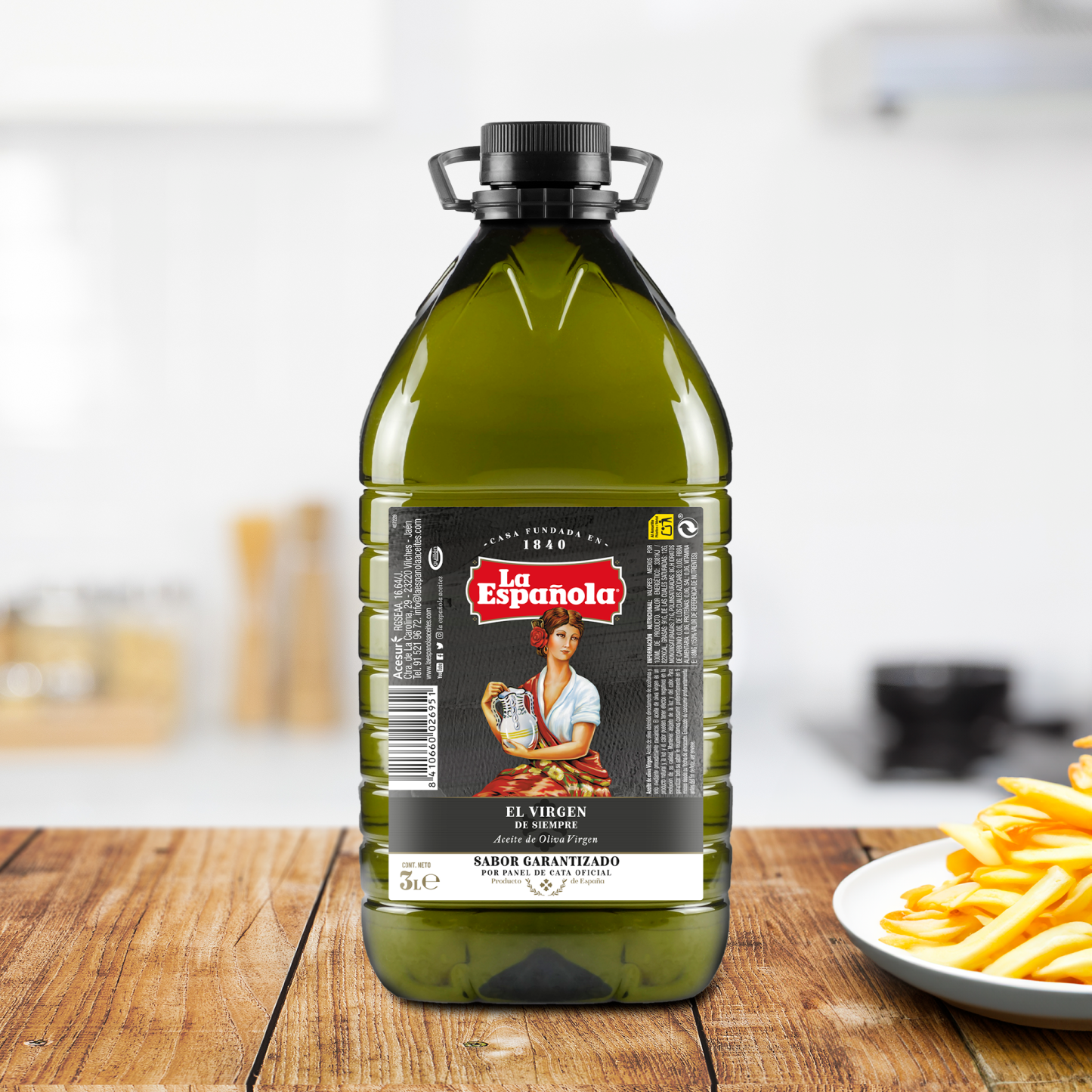 Aceite de Oliva Virgen Aroma Andaluz Garrafa 3L