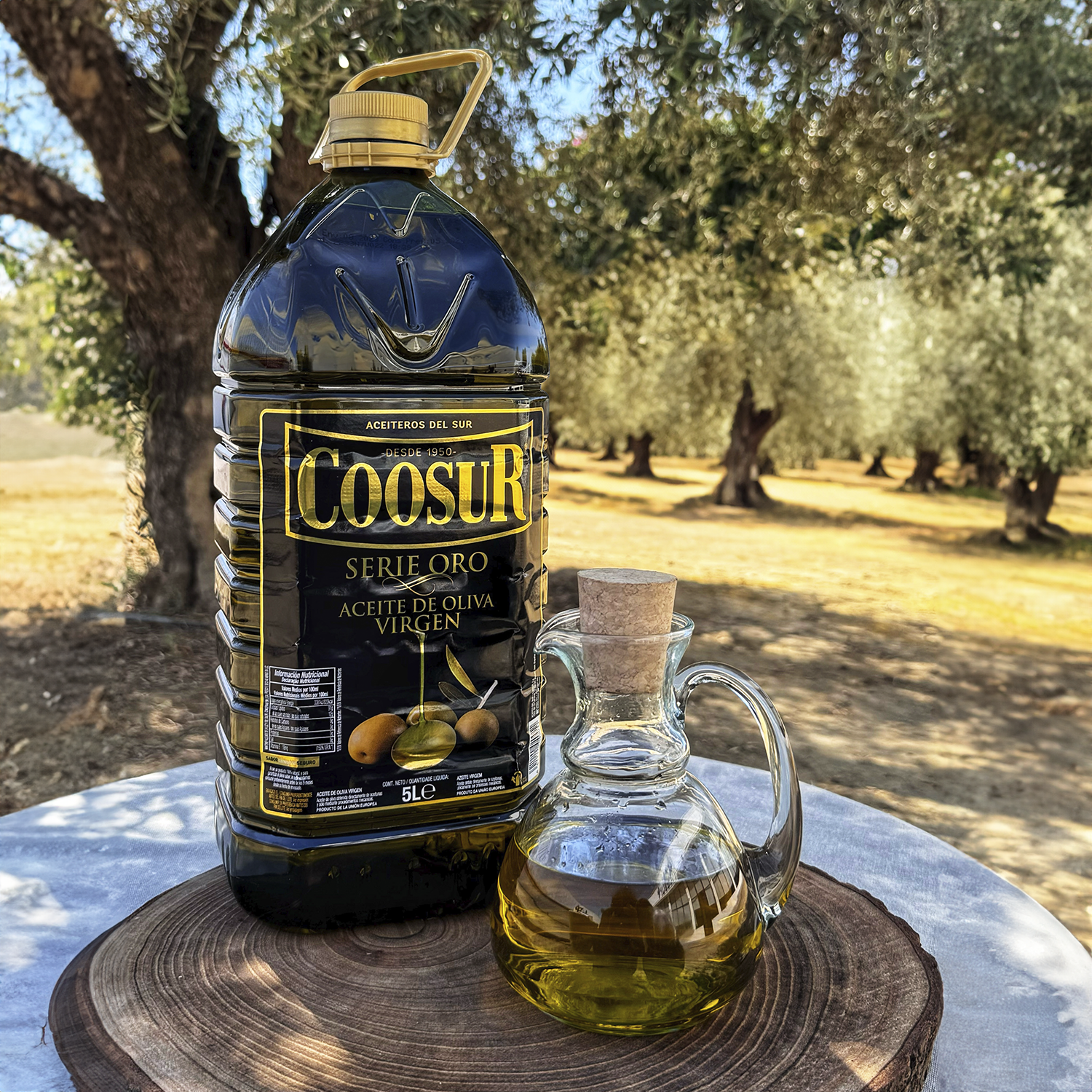 Aceite de oliva virgen Serie Oro 5L