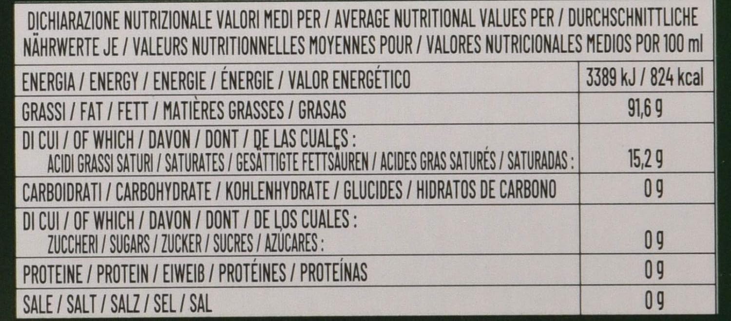 Le Terre di Colombo – Aceite de oliva virgen extra 100 % italiano, lata de 3 L