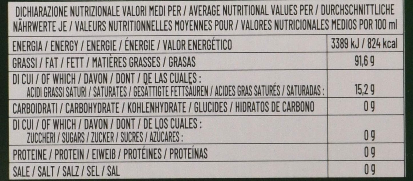 Le Terre di Colombo – Aceite de oliva virgen extra 100 % italiano, lata de 3 L