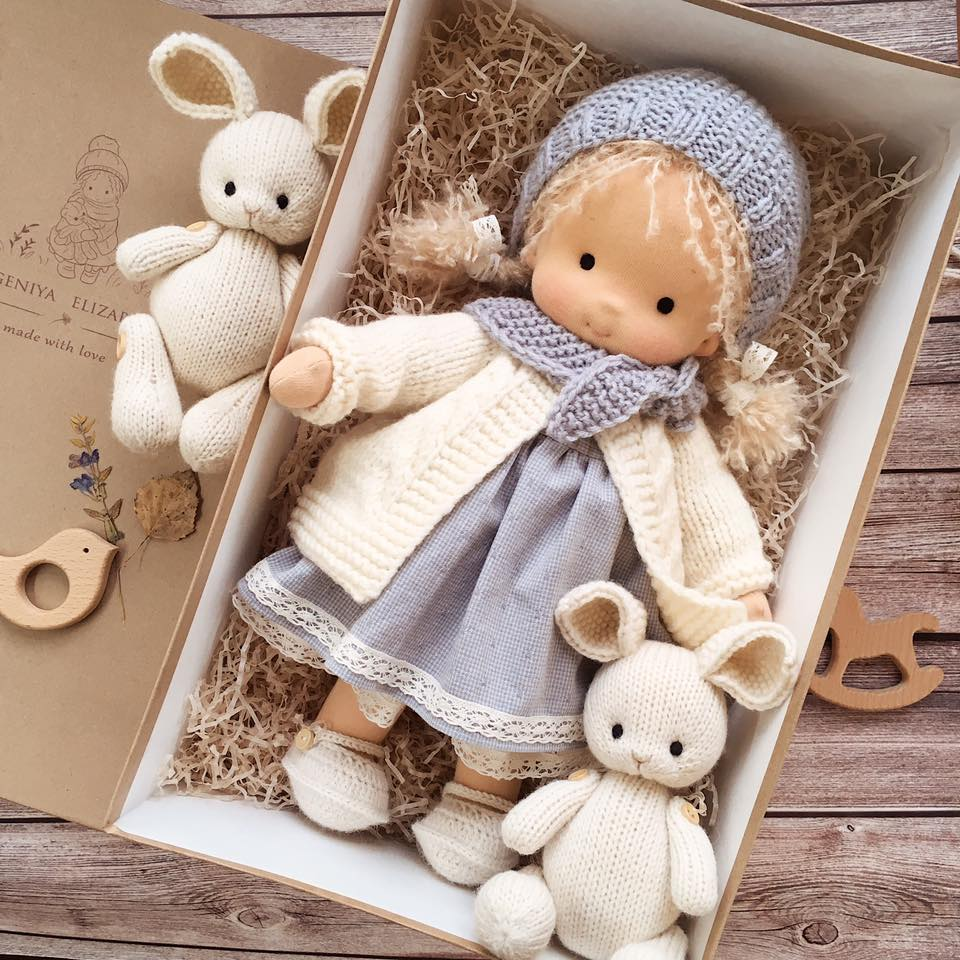 👧Handmade Waldorf Doll - Elena