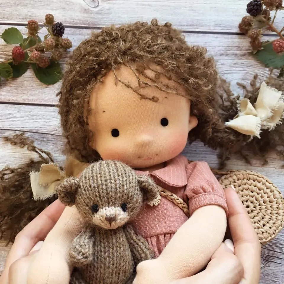 Handmade Waldorf Doll - Cynthia