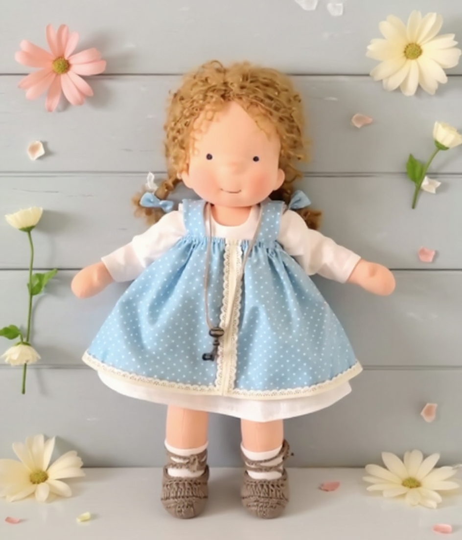 Handmade Waldorf Doll - Susan