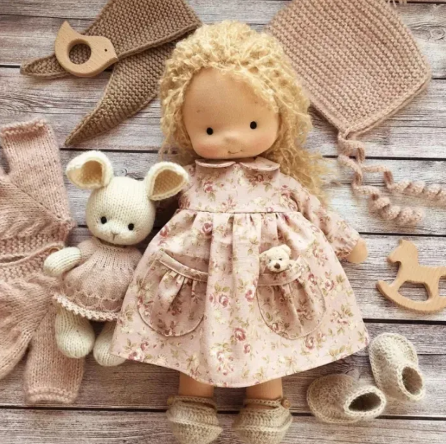 Handmade Waldorf Doll - Viola