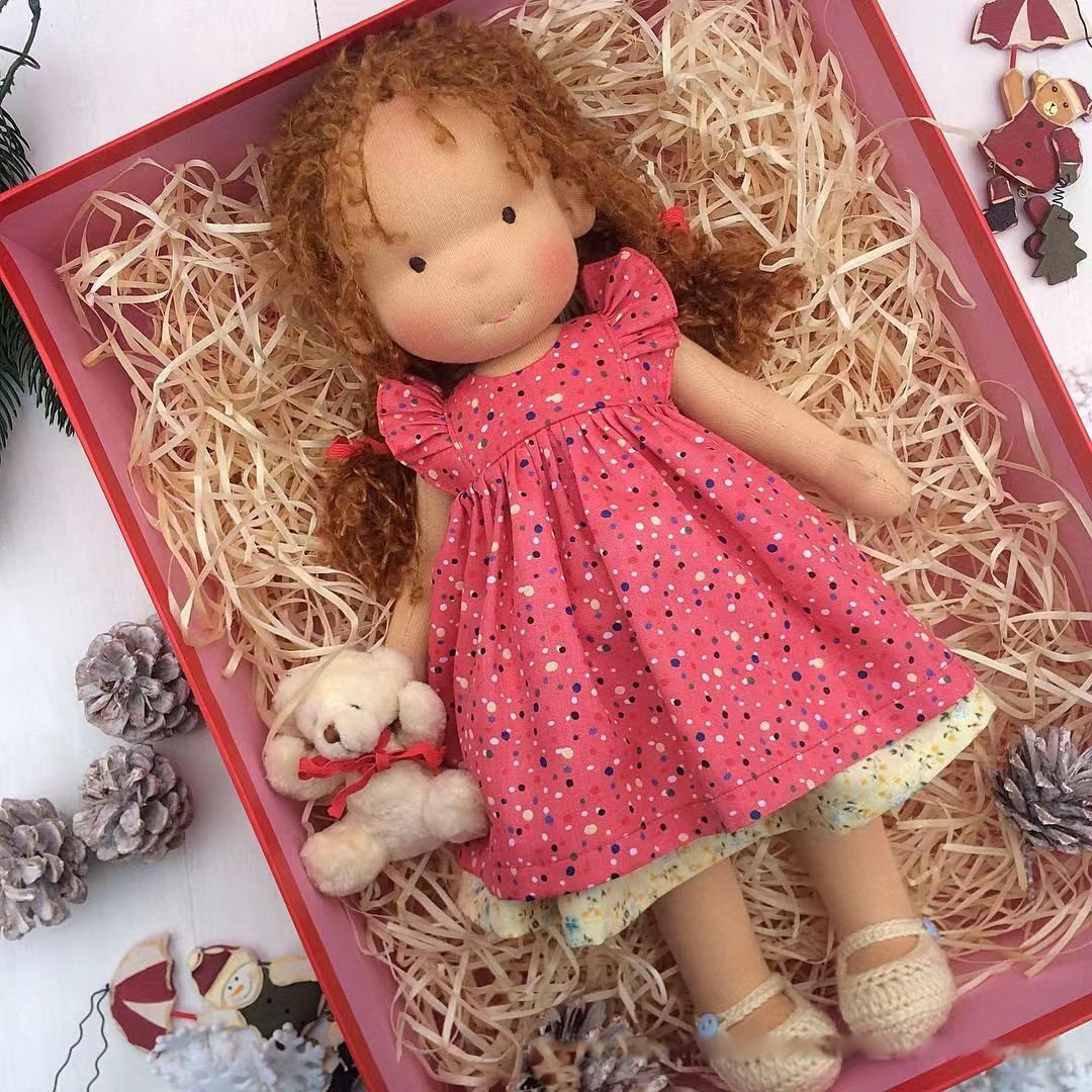 Handmade Waldorf Doll - Breezy