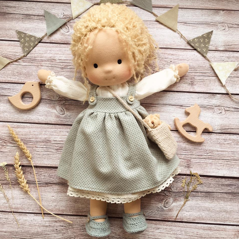 Handmade Waldorf Doll - Nova