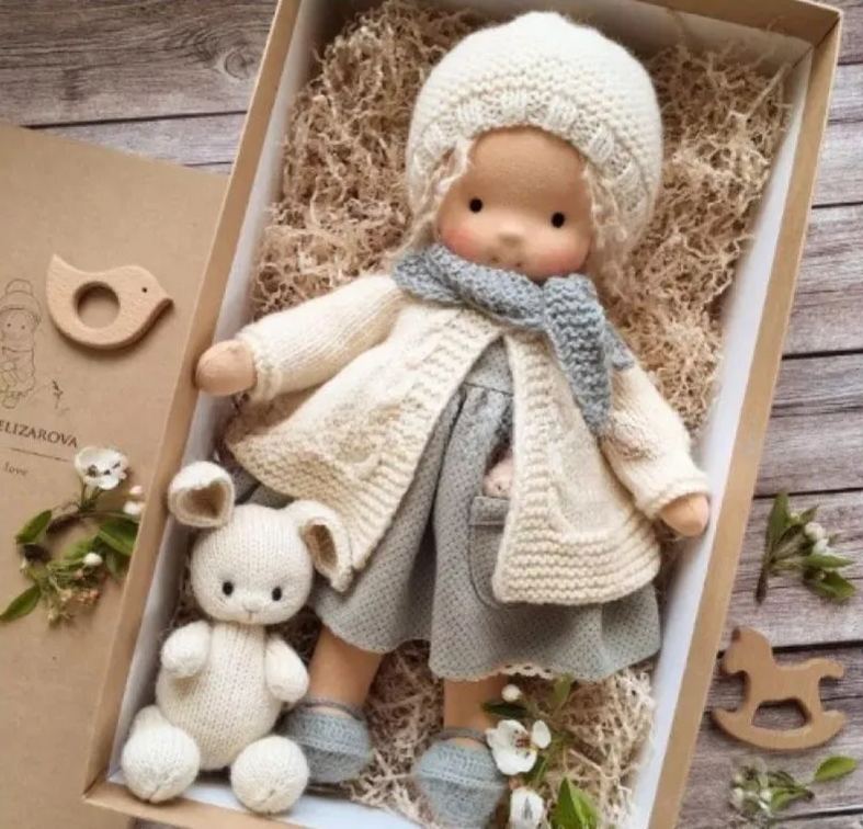 🎁The Best Gift for Kids-Handmade Waldorf Doll👧