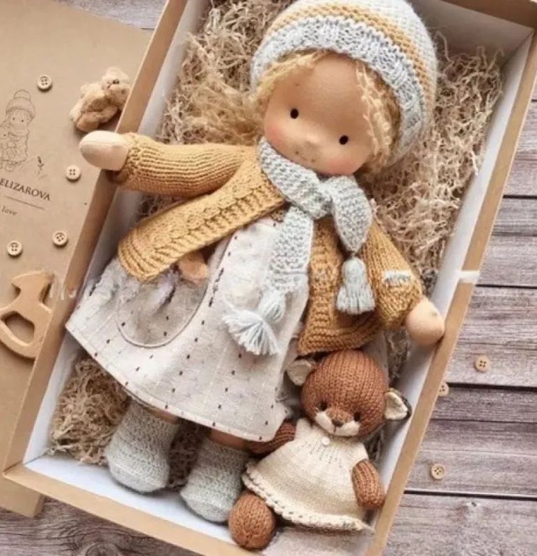 🎁The Best Gift for Kids-Handmade Waldorf Doll👧